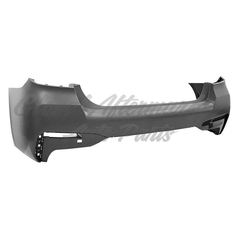 BUMPER RR PRIMED PTM W/ M-PKG W/O PARK ASSIST / PARK DISTANCE SENSOR