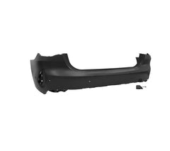 BUMPER RR PRIMED PTM W/TOW HOOK/2 AUTO PARK/4 PARK ASSIST SENSOR W/O M-PKG