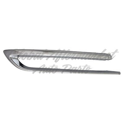 BUMPER MOULDING RR LH W/O M PKG W/LUXURY LINE CHROME