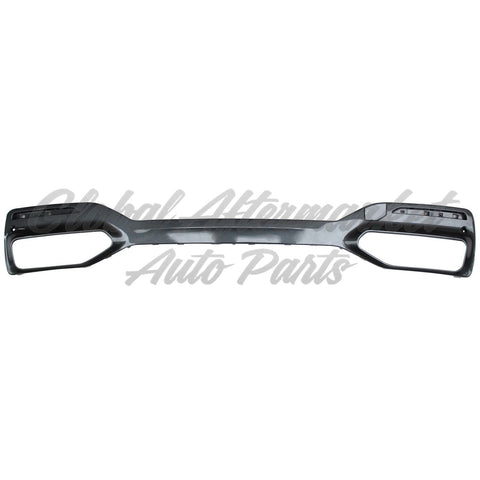 VALANCE RR PTD DARK GRAY W/2 SENSOR/M-PKG/TOW HOOK COVER