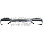 VALANCE RR PTD DARK GRAY W/2 SENSOR/M-PKG/TOW HOOK COVER — photo 1