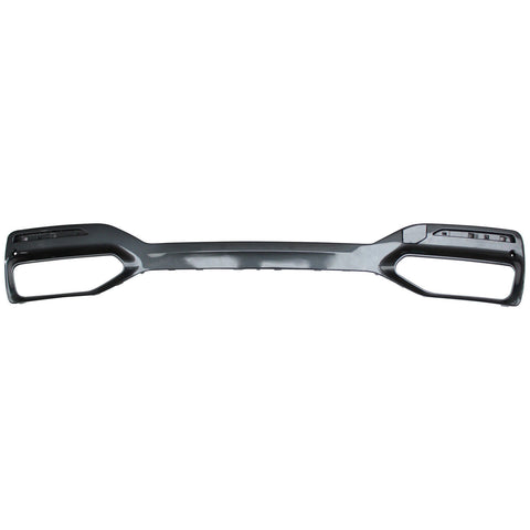 VALANCE RR PTD DARK GRAY W/2 SENSOR/M-PKG/TOW HOOK COVER