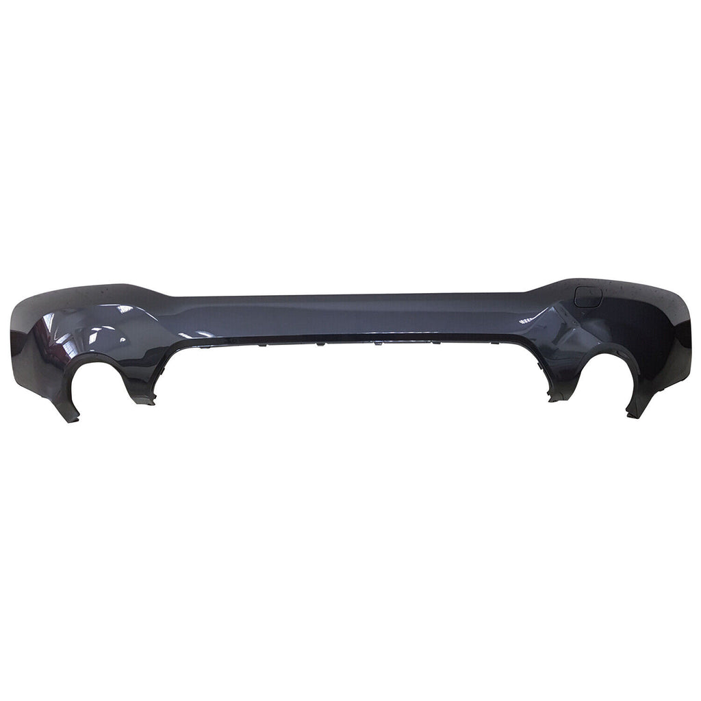 VALANCE RR LOWER PRIMED BRIGHT DARK GRAY W/TOW HOOK W/O SENSOR W/M-PKG