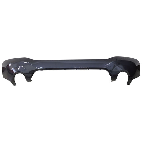 VALANCE RR LOWER PRIMED BRIGHT DARK GRAY W/TOW HOOK W/O SENSOR W/M-PKG
