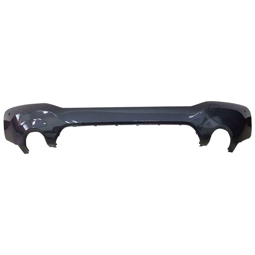 VALANCE RR LOWER PRIMED BRIGHT DARK GRAY W/TOW HOOK / 2 SENSORS/M-PKG