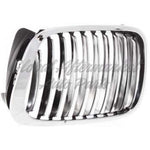 GRILLE LH CHROME/BLACK — photo 4