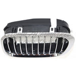 GRILLE LH CHROME/BLACK — photo 5