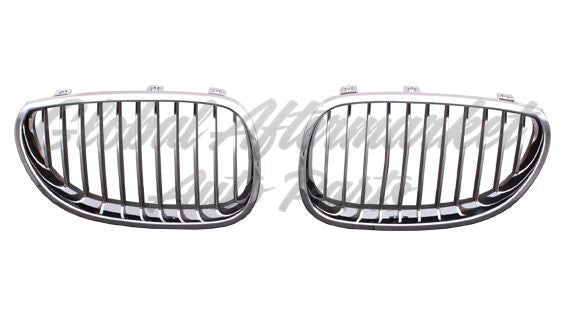 GRILLE LH CHROME.BLACK