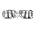 GRILLE LH CHROME/SILVER W/TITANIUM — photo 1