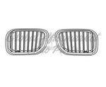 GRILLE RH CHROME/SILVER W/TITANIUM — photo 1