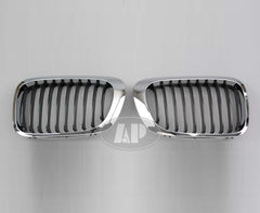 GRILLE LH BLACK W/CHROME TRIM
