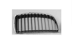 GRILLE RH CHROME/BLACK 325I/XI/328I/XI 06-08