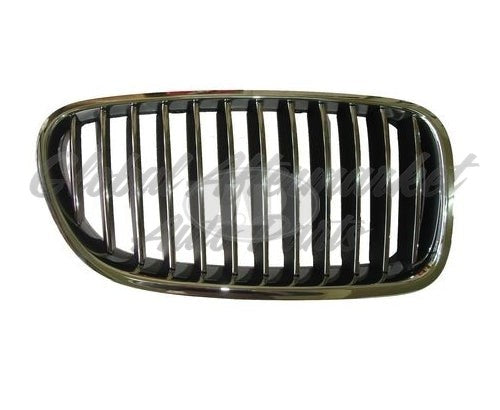 GRILLE RH CHROME/BLACK SDN W/O NIGHT VISION