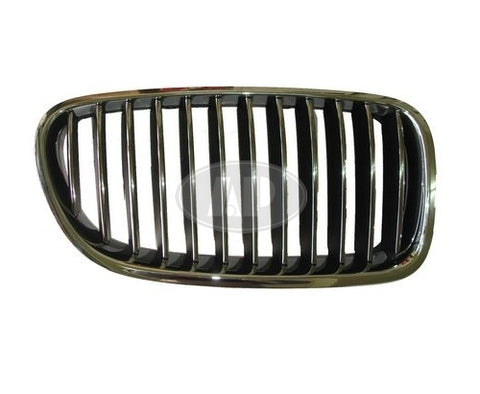 GRILLE RH CHROME/BLACK SDN W/O NIGHT VISION