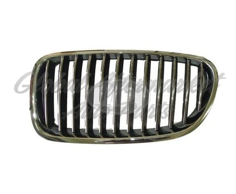 GRILLE LH CHROME/BLACK SDN W/O NIGHT VISION