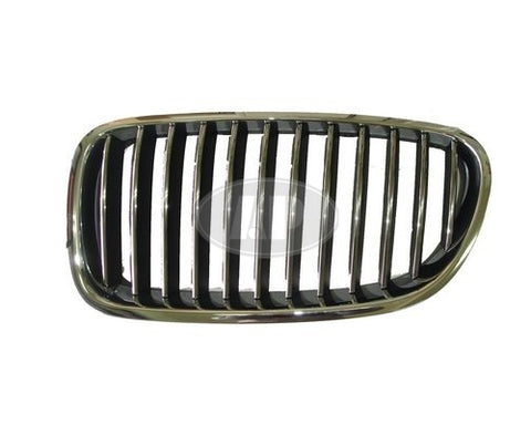 GRILLE LH CHROME/BLACK SDN W/O NIGHT VISION