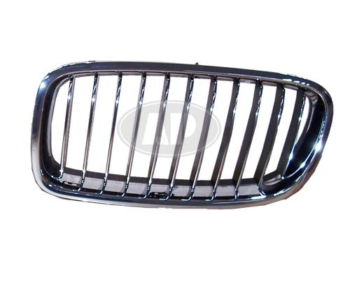 GRILLE LH CHROME/BLACK STD MODEL