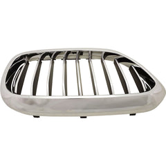 GRILLE RH CHROME W/9 BARS W/O LUXURYPKG/M-PKG/NIGHT VISION