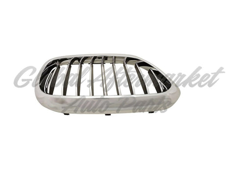 GRILLE LH CHROME W/9 BARS W/O LUXURYPKG/M-PKG/NIGHT VISION