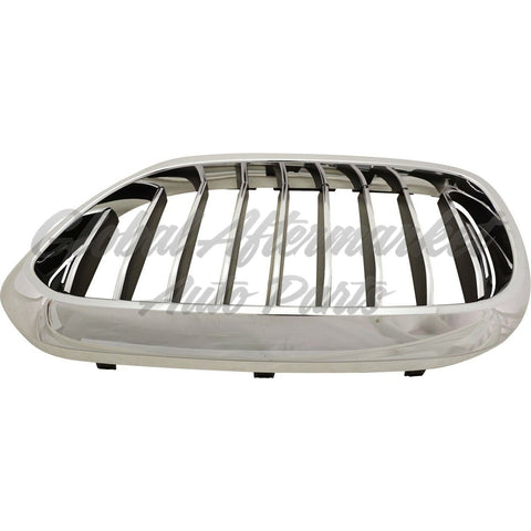 GRILLE LH CHROME W/9 BARS W/O M-PKG/NIGHT VISION W/ LUXURYPKG