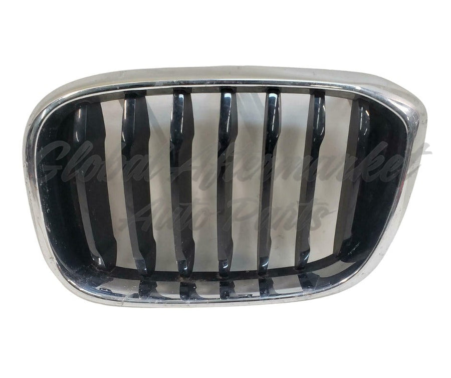 GRILLE LH MATTE BLACK W/CHROME FRAME W/OM-PKG BASE MODEL