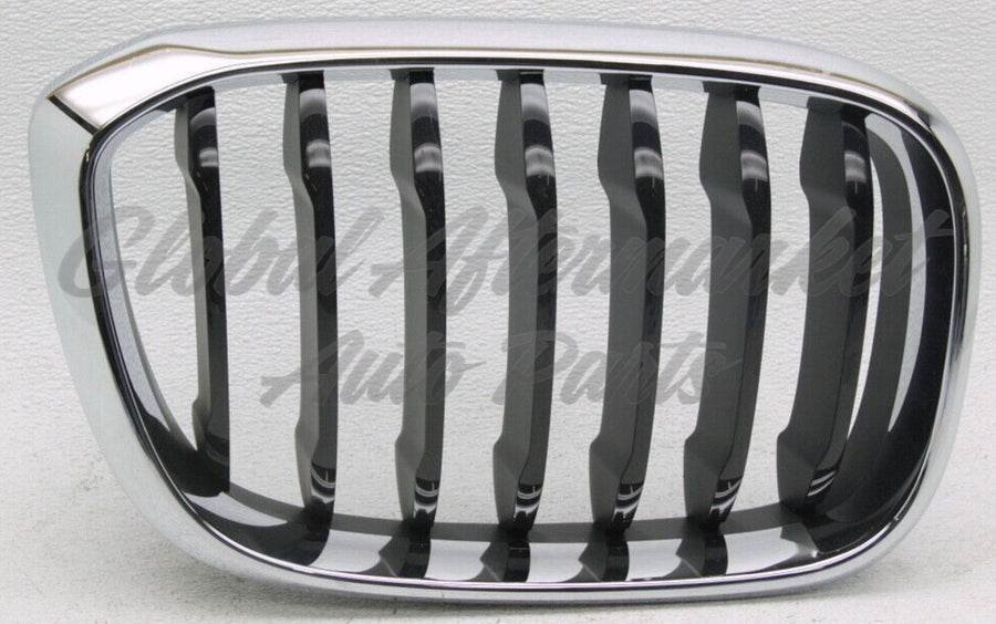 GRILLE RH MATTE BLACK W/CHROME FRAME W/O M-PKG BASE MODEL