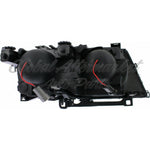 HEAD LAMP LH HALOGEN BLACK HQ — photo 2