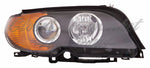 HEAD LAMP RH HALOGEN AMBER TURN SIGNAL HQ — photo 1