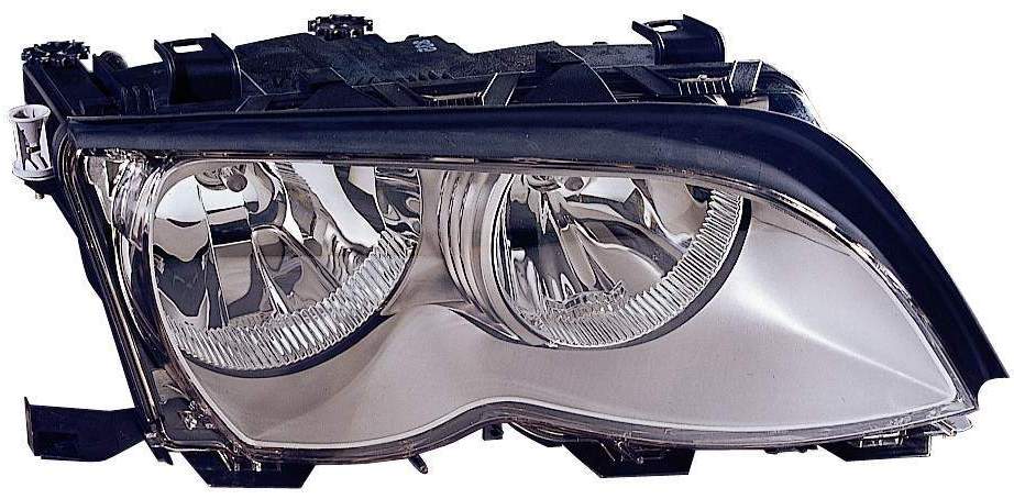 HEAD LAMP RH CHROME HALOGEN HQ