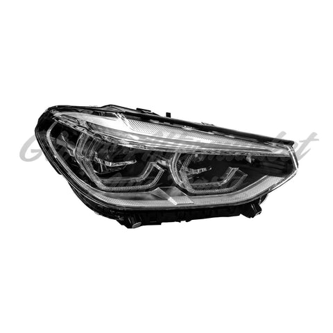 HEAD LAMP RH LED W/MODIFIED LOGO/ADAPTIVE LED/CORNERING/AUTOMATIC HIGHBEAMS HQ