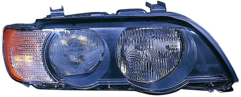 HEAD LAMP LH HALOGEN WHITE TURN SIGNAL HQ