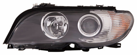 HEAD LAMP LH HALOGEN WHITE TURN SIGNAL HQ