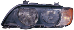 HEAD LAMP RH HALOGEN WHITE TURN SIGNAL HQ