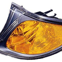 SIDE MARKER LAMP LH AMBER LENS BLACK BEZEL HQ
