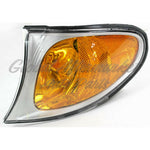 SIDE MARKER LAMP LH AMBER W/CHROME BEZEL HQ — photo 2