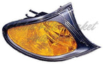 SIDE MARKER LAMP RH AMBER LENS BLACK BEZEL HQ — photo 1