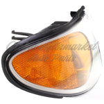SIDE MARKER LAMP RH AMBER W/CHROME BEZEL HQ — photo 3