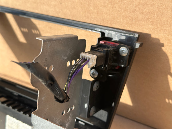 JDM Subaru Legacy 2005-2009 Outback Climate Control Din Dual Double Bezel Hazard