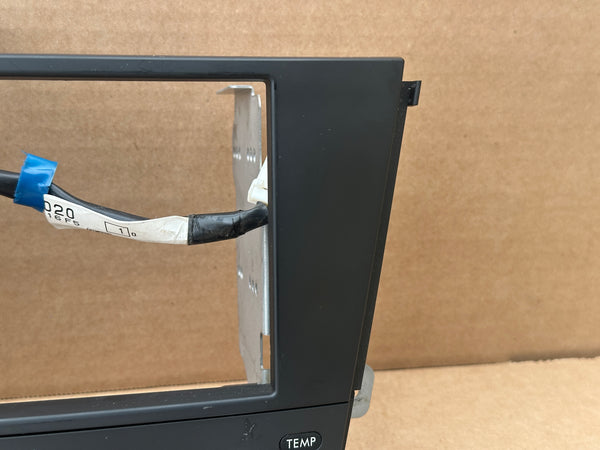 JDM Subaru Legacy 2005-2009 Outback Climate Control Din Dual Double Bezel Hazard