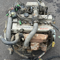 JDM Toyota 3T-GTE 1.8L Turbo Engine 1977 Celica RA40, Turbocharged