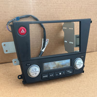 JDM Subaru Legacy 2005-2009 Outback Climate Control Din Dual Double Bezel Hazard