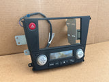 JDM Subaru Legacy 2005-2009 Outback Climate Control Din Dual Double Bezel Hazard