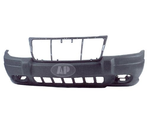 BUMPER FR TEXTURED LAREDO W/FOG LAMP HOLE