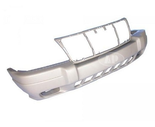 BUMPER FR W/FOG LAMP HOLE LARIDO TEXTURED GRAY/BROWNSTONE