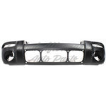 BUMPER FR PRIMED-BLACK RENEGADE MODEL W/HOLE FOR CENTER APPLIQUE — photo 2