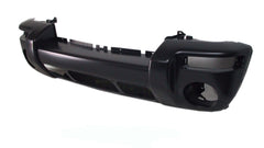 BUMPER FR PRIMED-BLACK RENEGADE MODEL W/HOLE FOR CENTER APPLIQUE