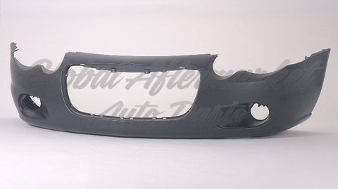 BUMPER FR PRIMED W/FOG LAMP HOLE