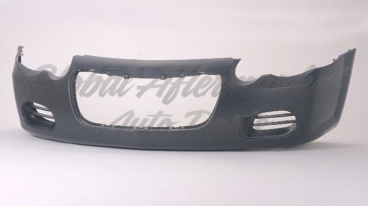 BUMPER FR PRIMED W/O FOG HOLE W/O HEAD LAMP WASHER CAPA