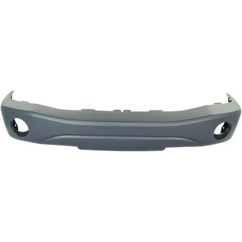 BUMPER FR PRIMED W/FOG LAMP HOLE