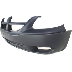 BUMPER UPPER FR BLACK LOWER TEXURED